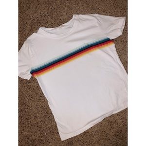 John Galt/Brandy Melville rainbow tee